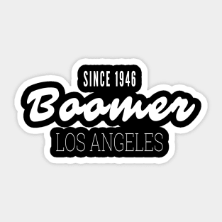 Boomer Los Angeles Sticker